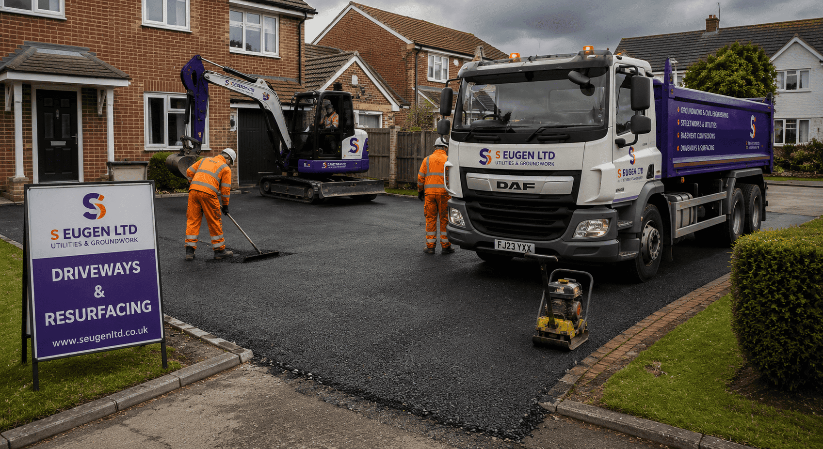 Driveways and resurfacing